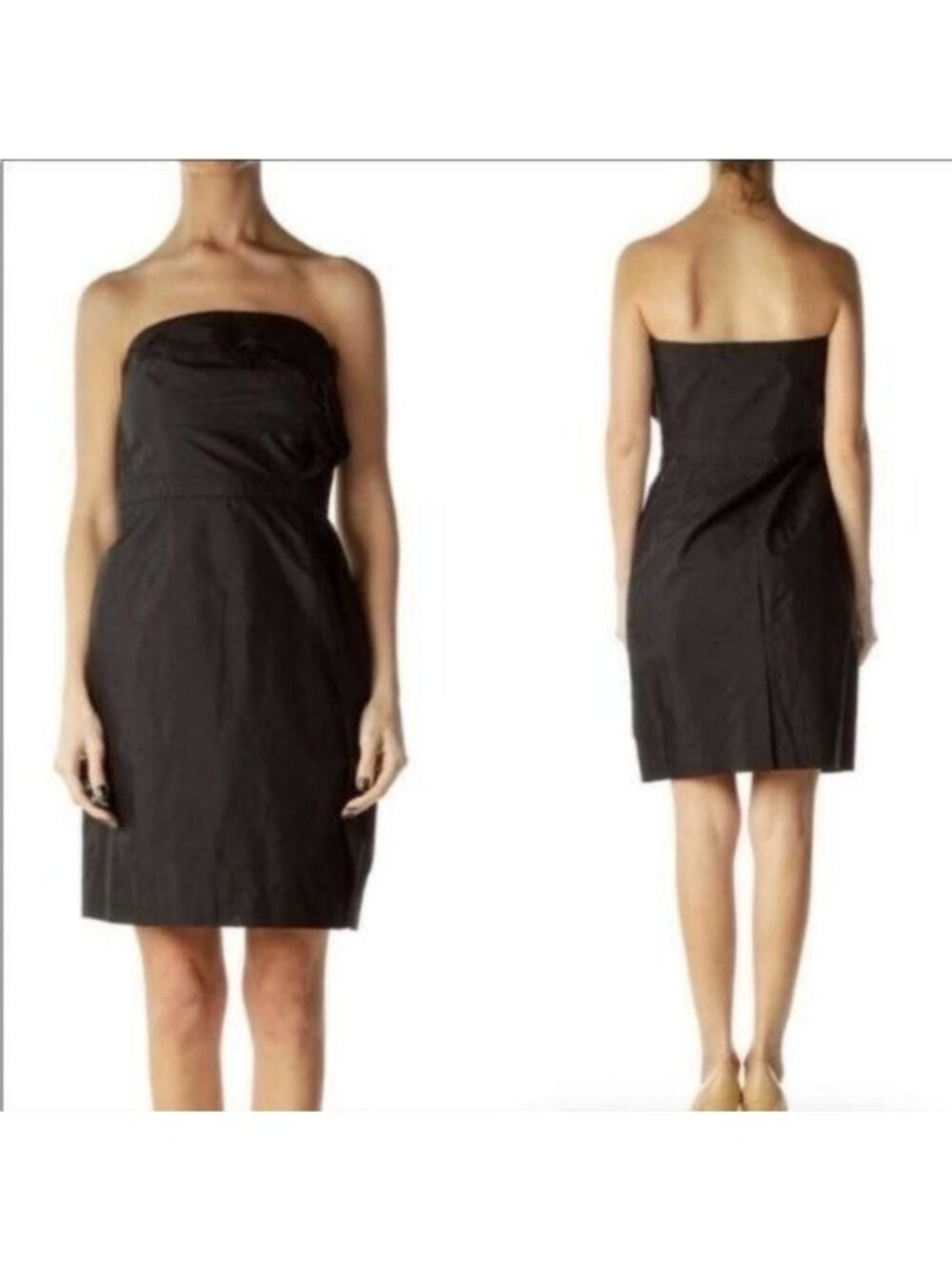 Ann Taylor Loft Strapless LBD Mini Dress, size 10